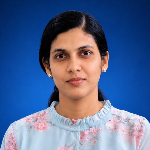 Portrait of Krishnapriya K M, Founder and Managing Director